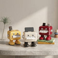 Cartoon Multi Function Tissue Box Remote Control Storage Organizer